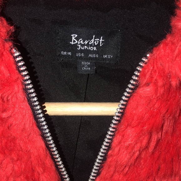 Bardot Junior Girl's Queenie Bomber Jacket (Big Kids) Size kids US 6 - Picture 2 of 3